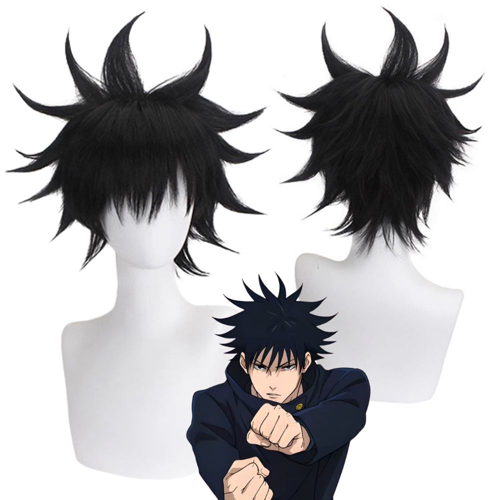 Quality Men'S Accessories - Peruca de Cosplay Anime JJK Megumi