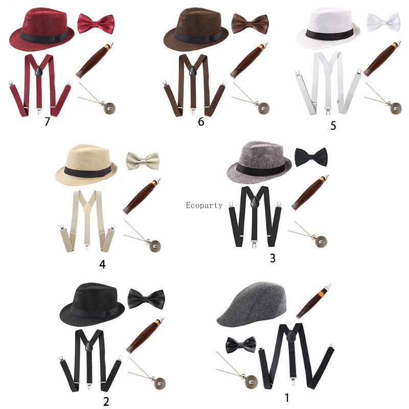 Men'S Accessories In The 1920S - Disraze bonés lisos-clássico chapéu chapéu chapéu