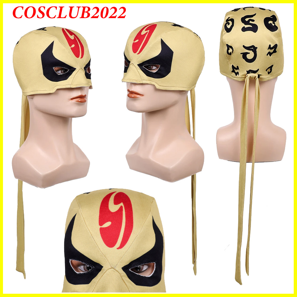 Men'S Yellow Accessories - Homens punho de ferro cosplay amarelo