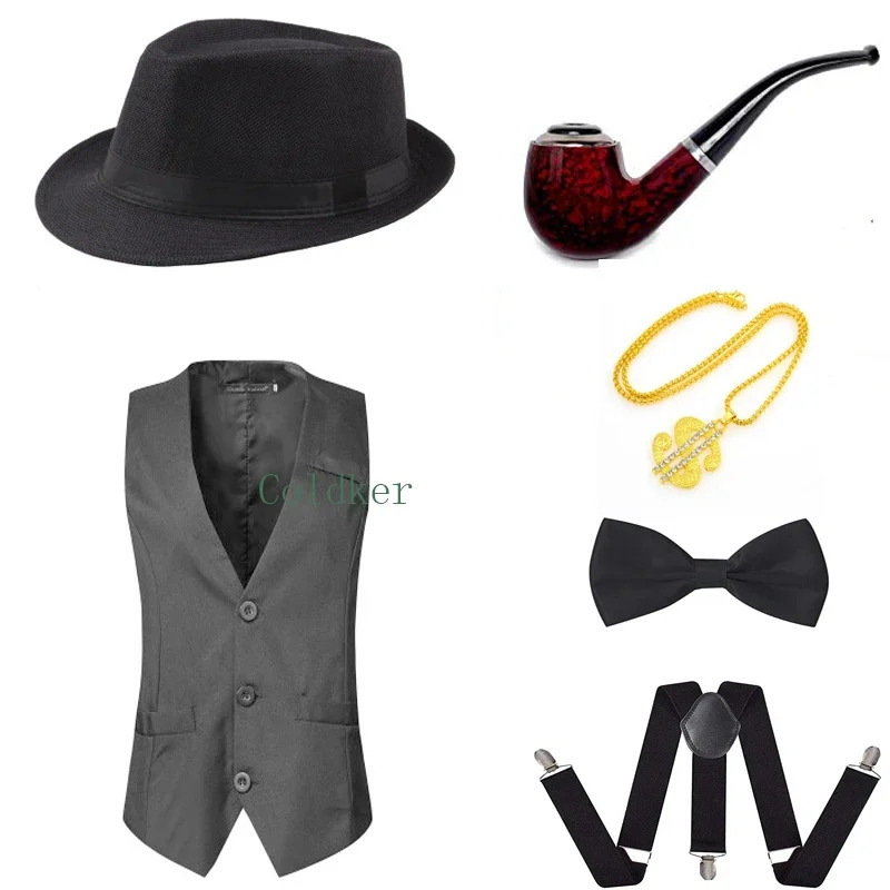 Men'S Accessories In The 1920S - 2026 1920s masculino gatsby gangster traje