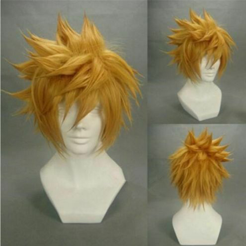 Men'S Yellow Accessories - Kingdom Hearts Ventus Roxas curto dourado