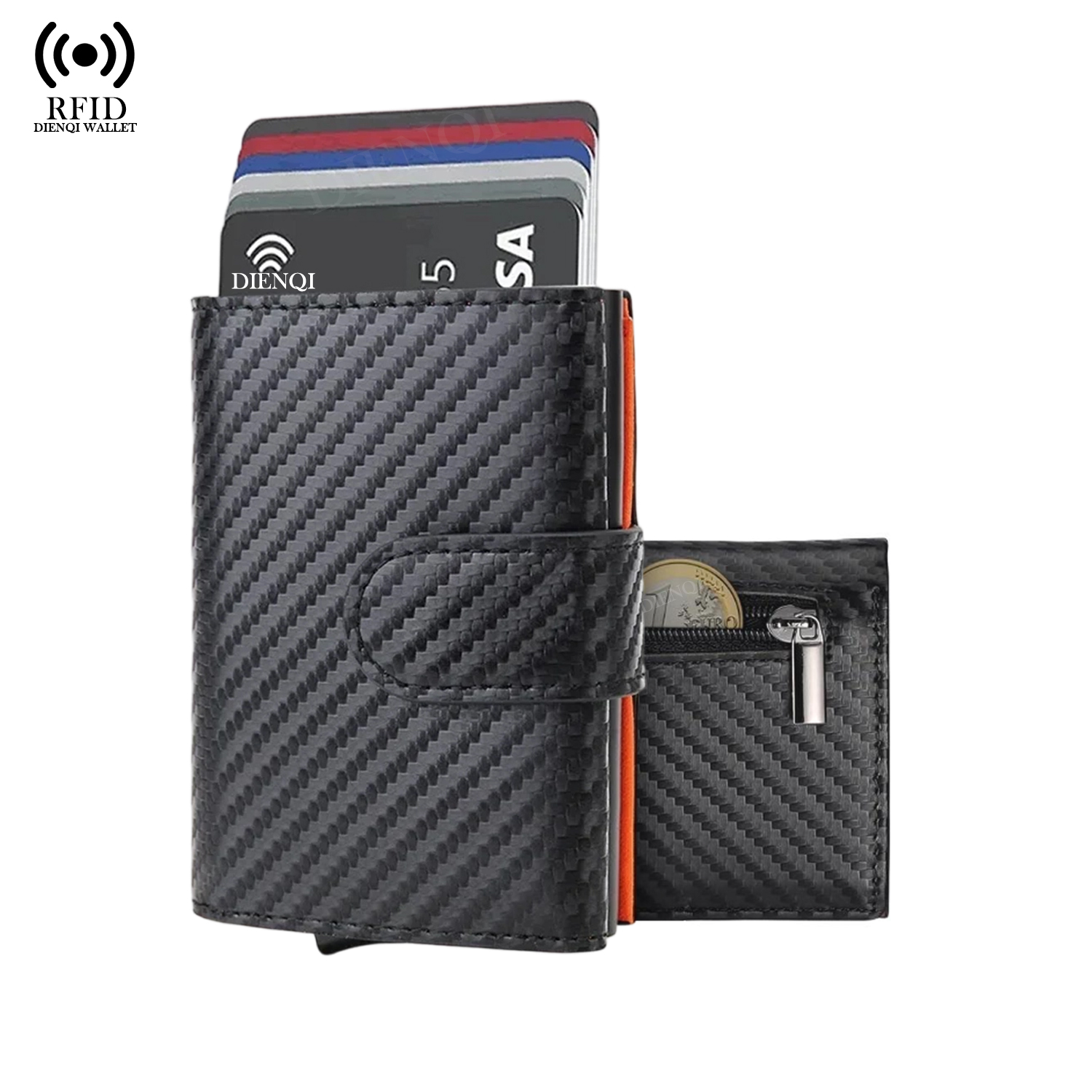 Coin Holder Men - Titular do cartão de visita de