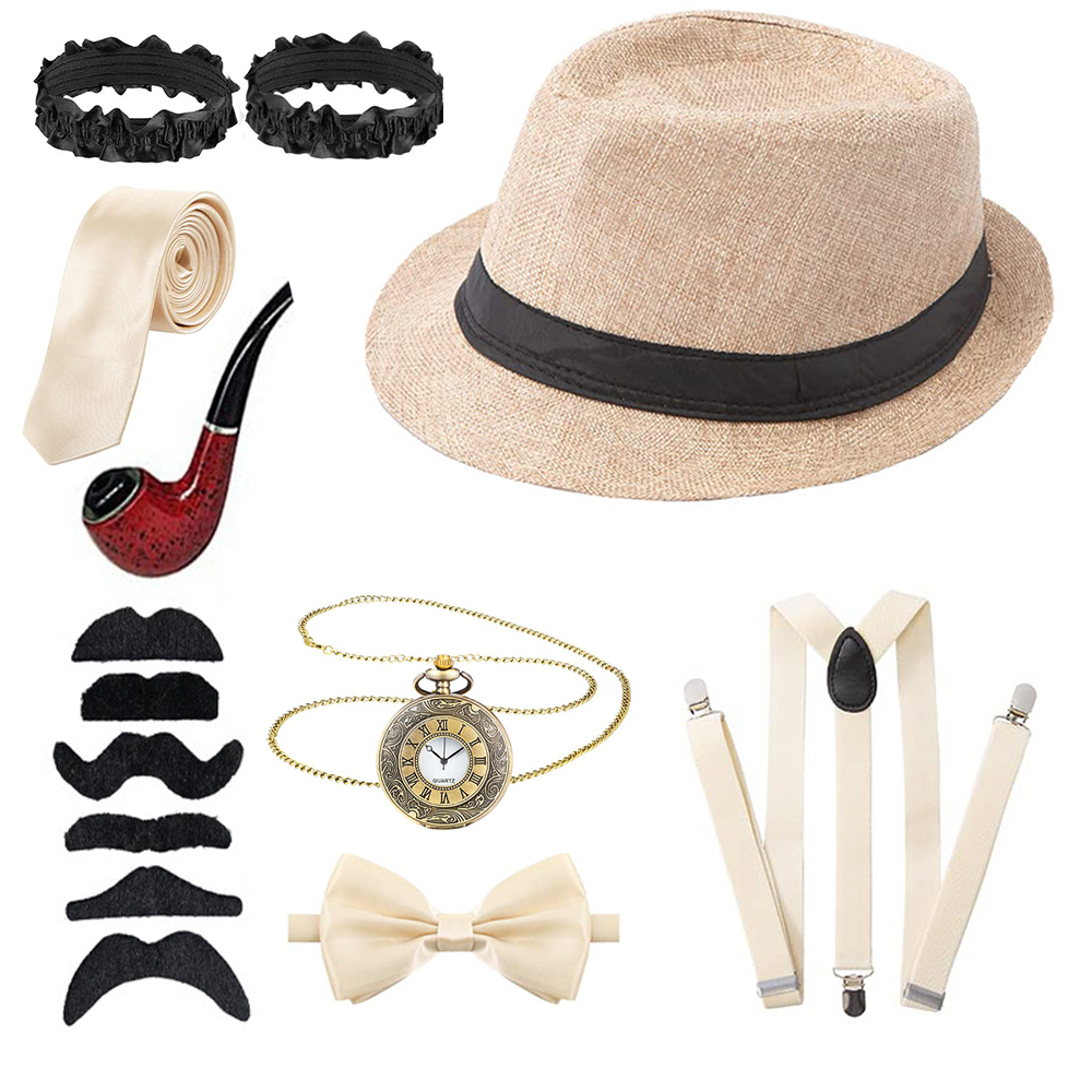 Men'S Accessories In The 1920S - Acessórios de fantasia para adulto, traje