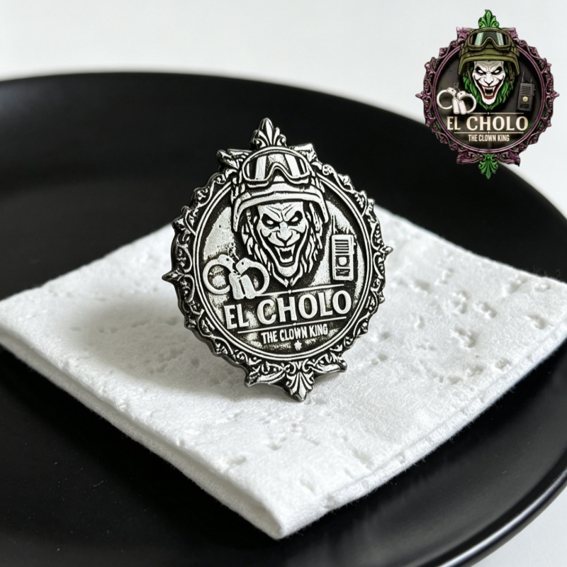 Men Accessories Brooch - Broche Personalizado com Logotipo de Palhaço,