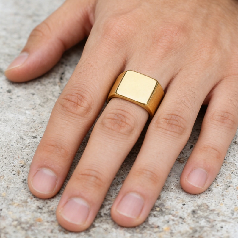 Men'S Accessories Jewelry Brands - Anéis estilo punk de motociclista para