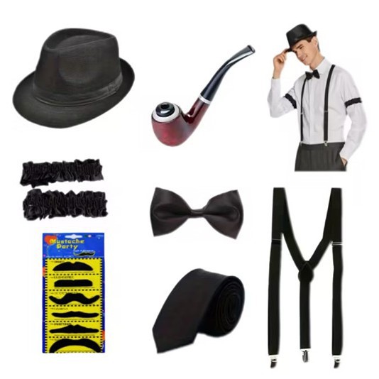 Men'S Accessories In The 1920S - Fantasia Masculina Anos 20 Estilo Gatsby