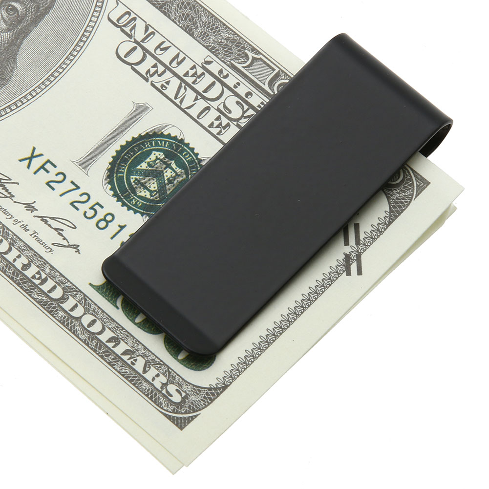 Money Clip Slim - Clipe de Dinheiro em Aço Inoxidável,