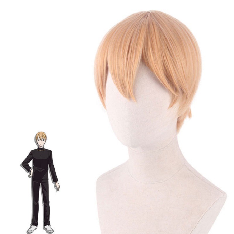 Men'S Yellow Accessories - Shirogane miyuki peruca cosplay anime kaguya