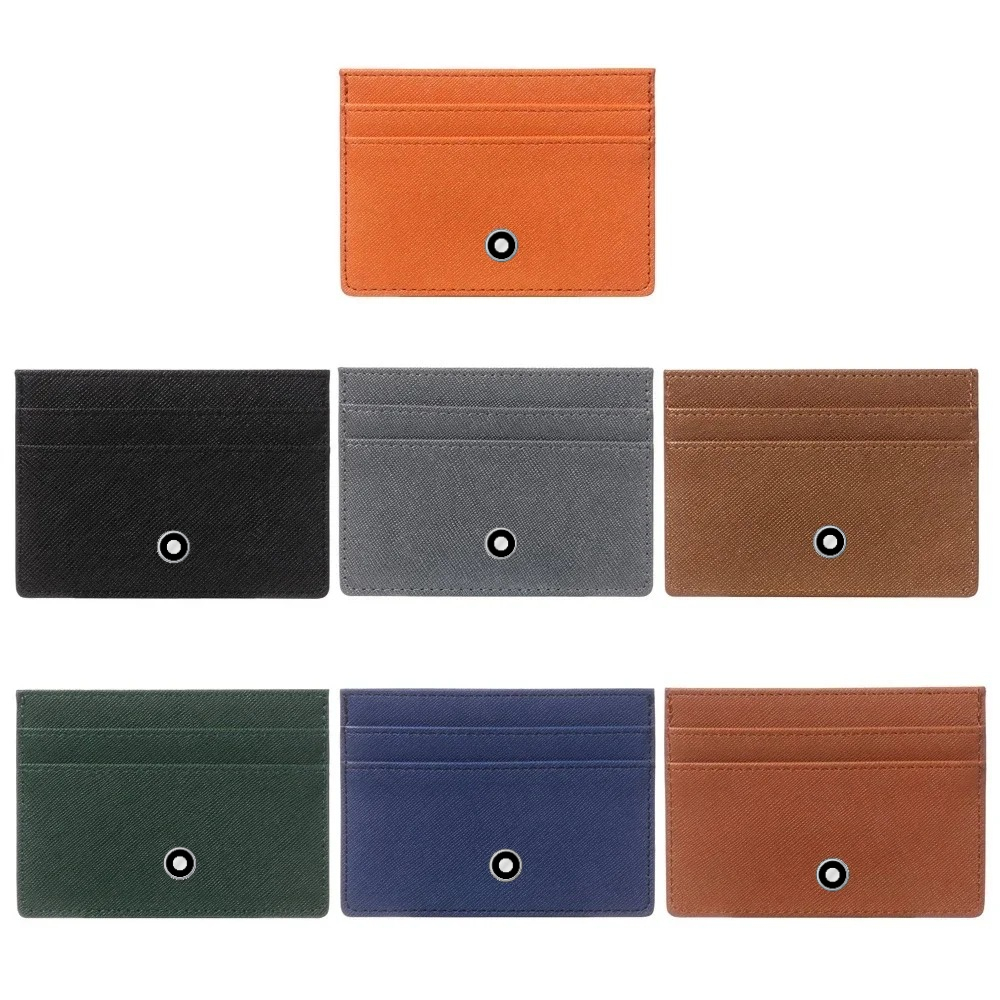 Coin Holder Men - Carteiras Finas de Couro Minimalistas para