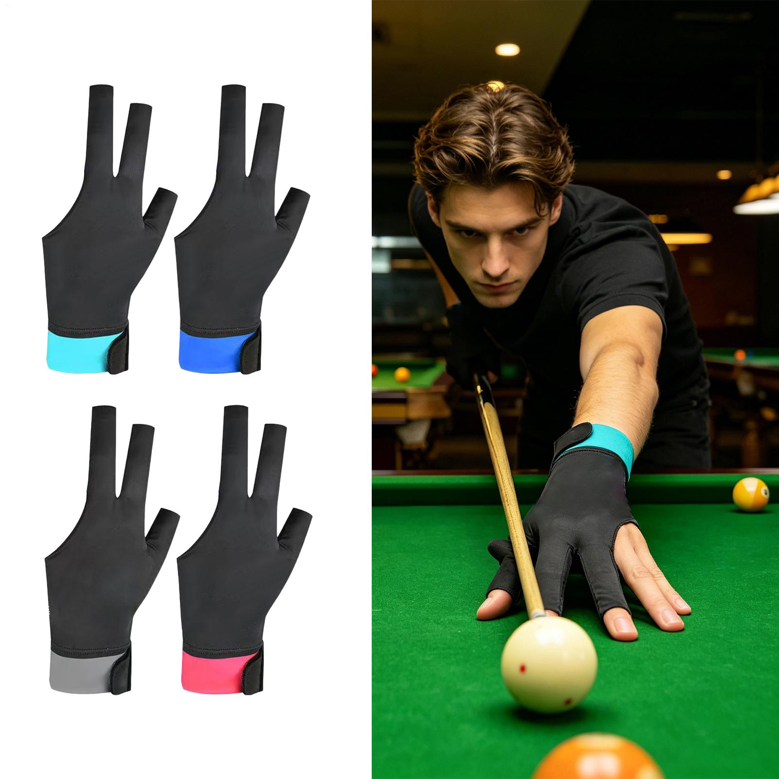 Men Accessories Hand - Luva de Bilhar Antiderrapante de 3