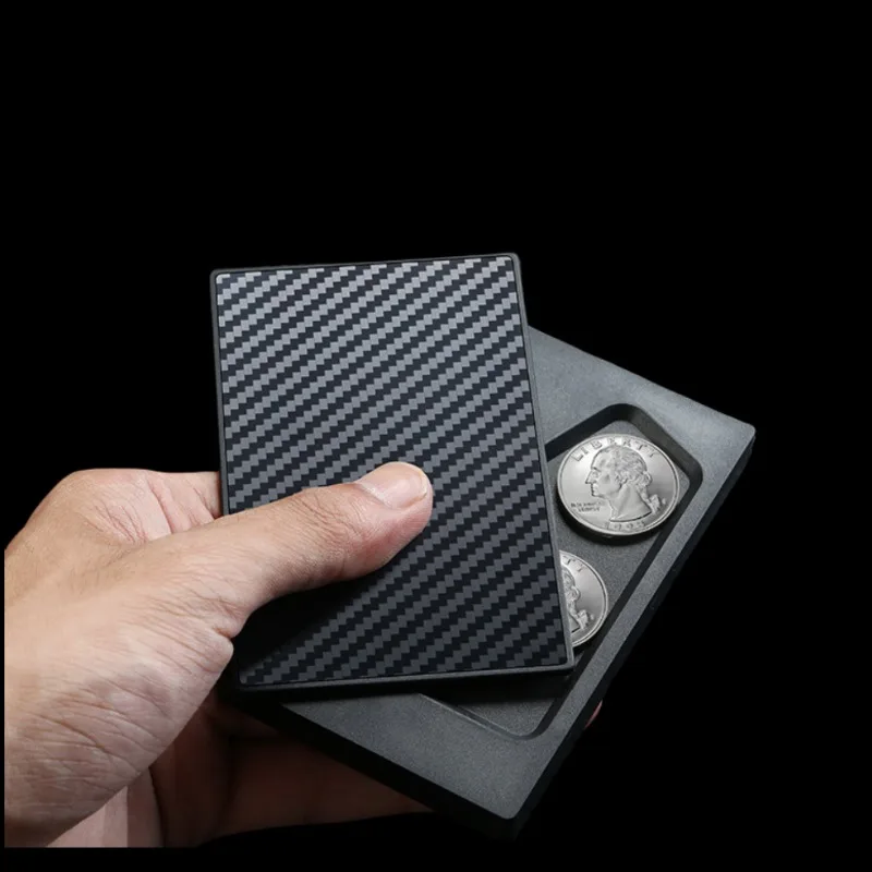 Coin Holder Men - Titular do cartão de crédito para