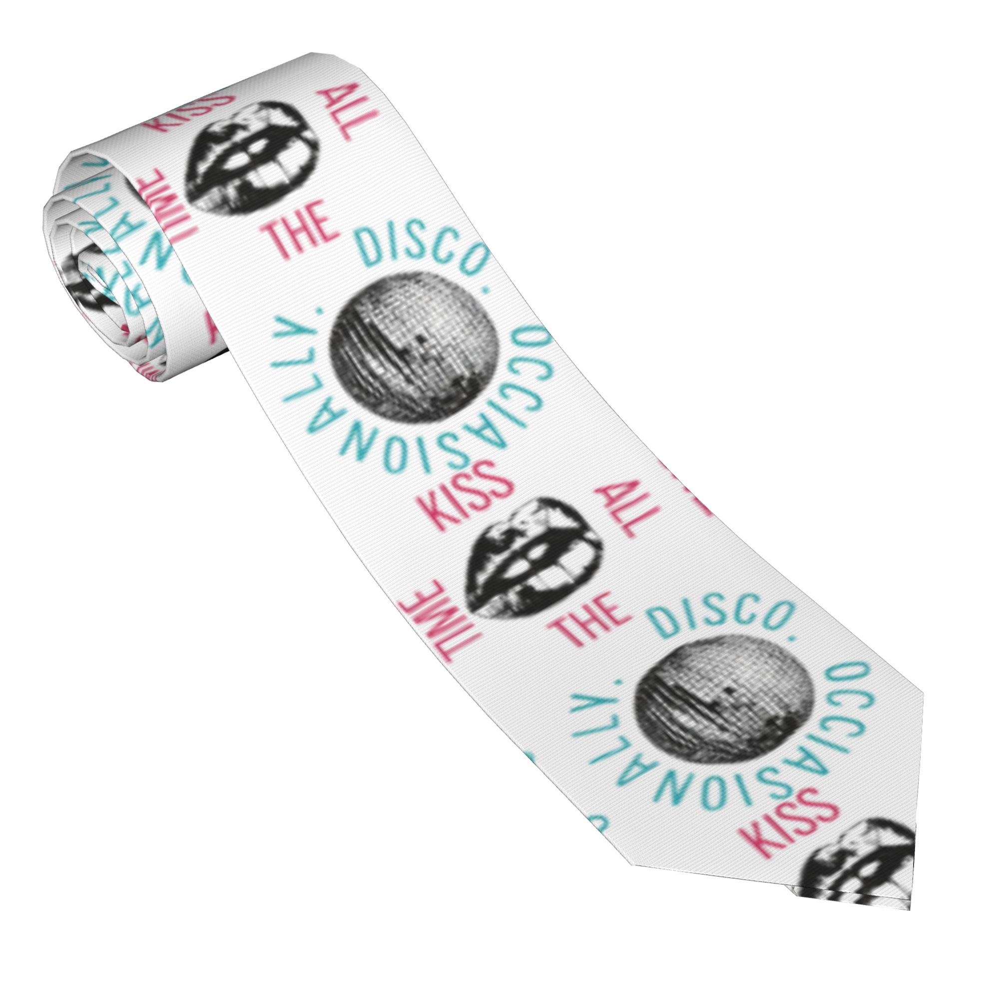 Quality Men'S Accessories - Gravata Masculina Estilo Disco Kiss All