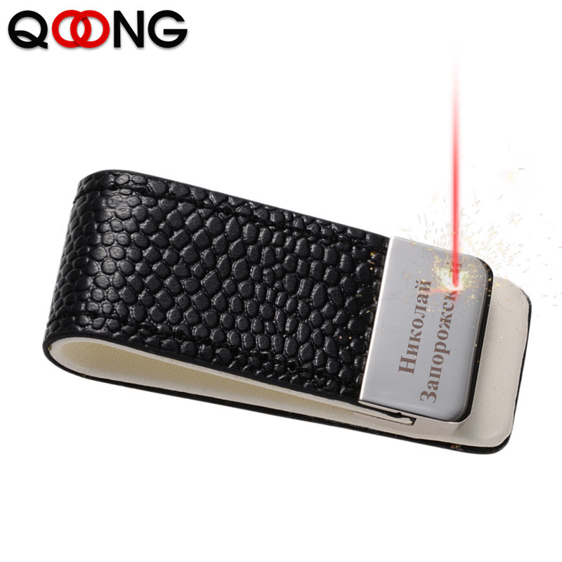 Money Clip Slim - Qoong clipe de dinheiro titular braçadeira
