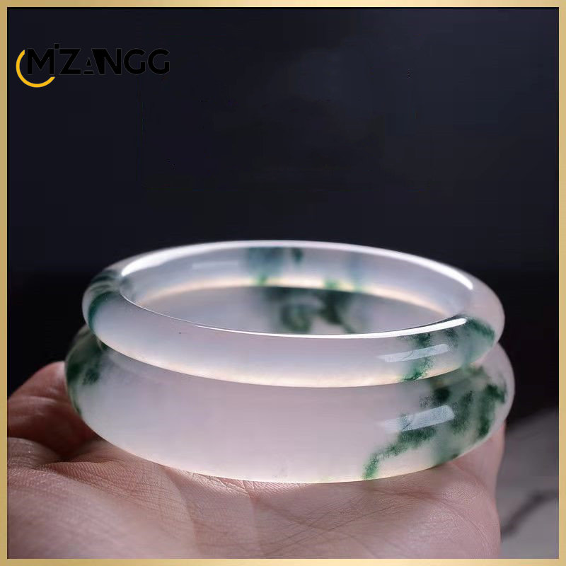 Men Accessories Hand - Natural Verde Jadeite Bangle Jade Bracelet