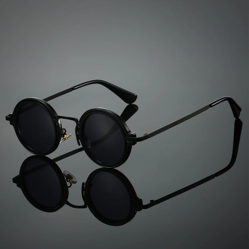 Quality Men'S Accessories - Novos óculos de sol retrô com