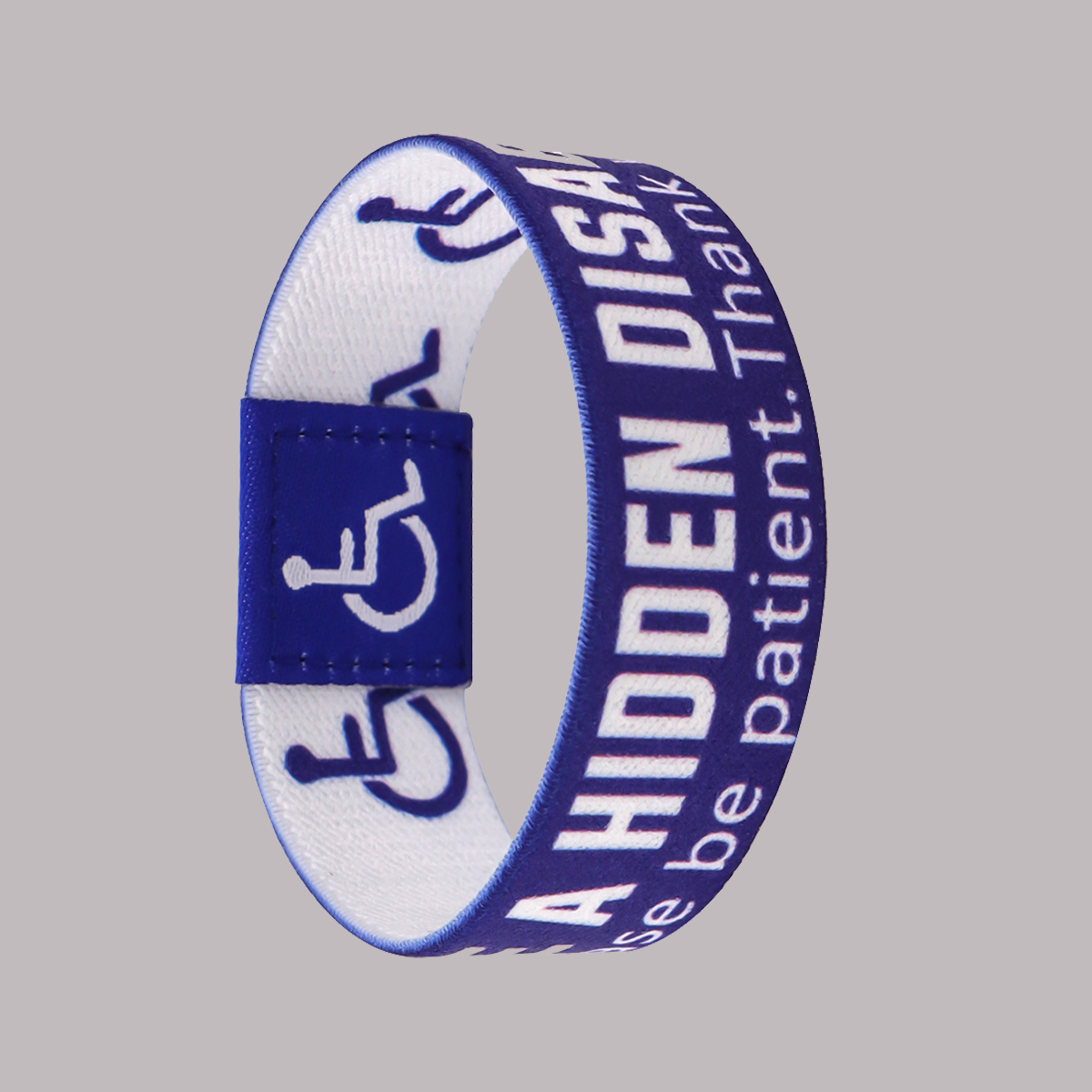 Men Accessories Ring And Bracelet - Pulseira de conscientização de deficiência para