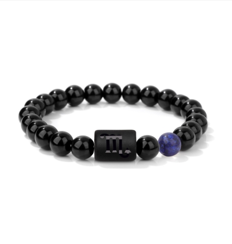 Men Accessories Amazon - Europeu amazon cross-border pedra grânulo pulseira