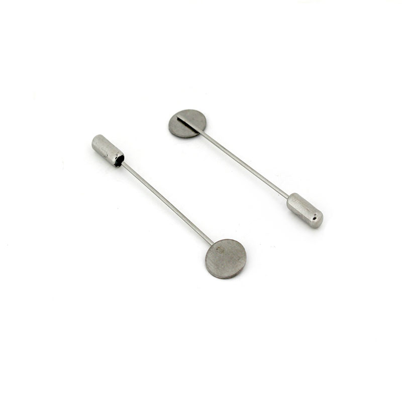 10 Peças/Lote 10 15mm Base de  - Men Accessories Brooch avaliação e preço