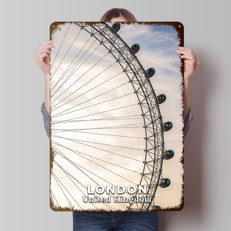Pôster Personalizado London Ey - Men'S Accessories London avaliação e preço