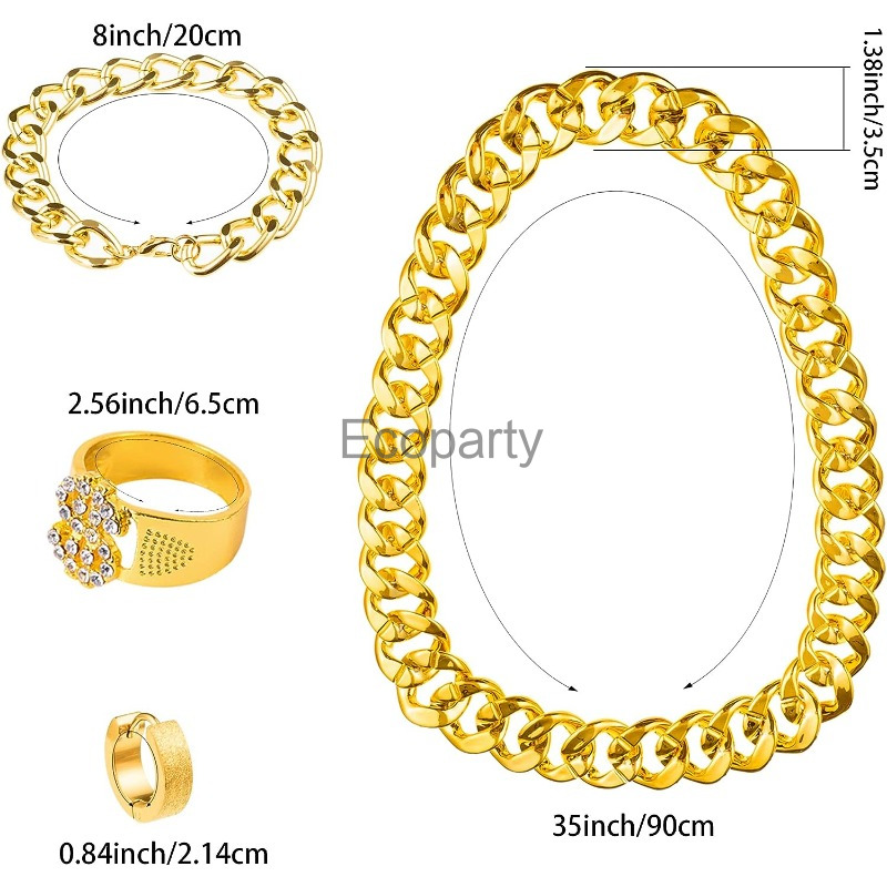 Conjunto de acessórios de fant - Men Accessories Ring And Bracelet avaliação e preço