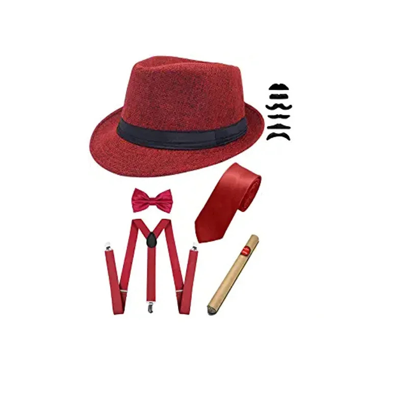 Halloween 20s cosplay trajes a - Men'S Accessories In The 1920S avaliação e preço