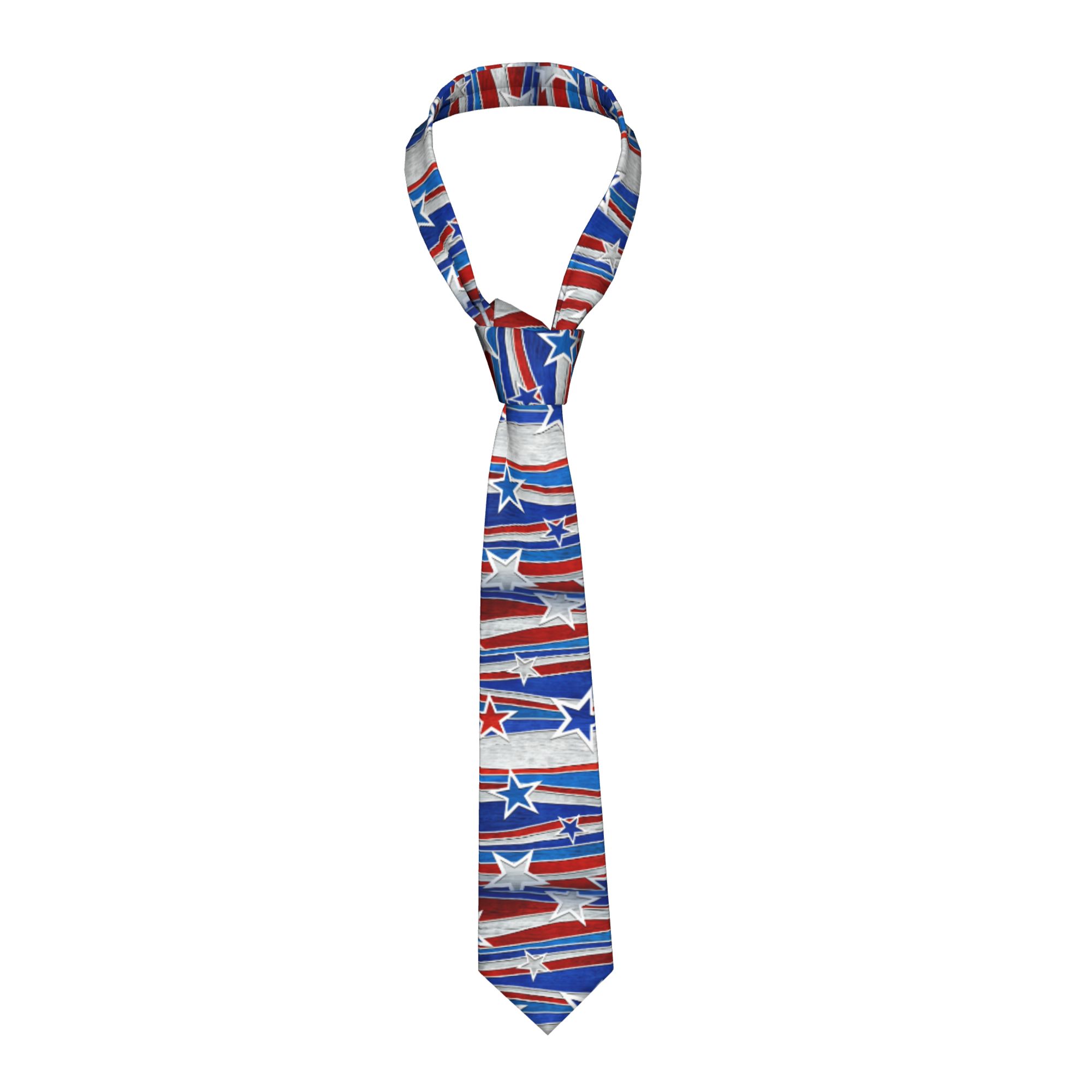 Gravata com listras da bandeir - Quality Men'S Accessories avaliação e preço