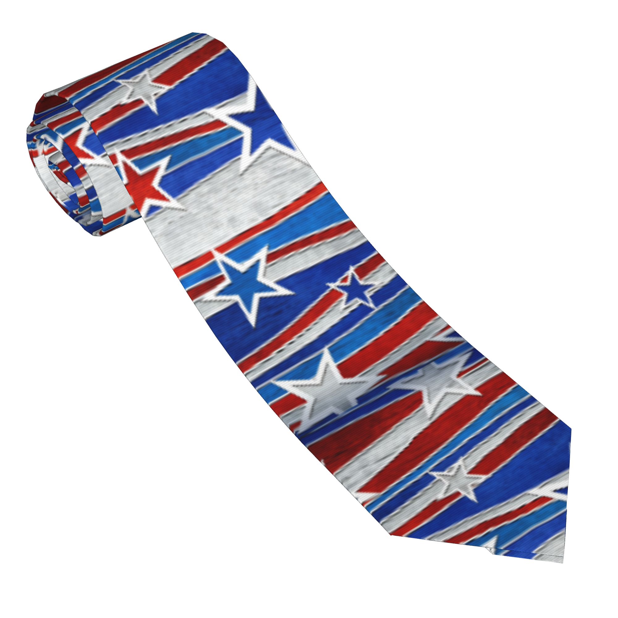 Gravata com listras da bandeir - Quality Men'S Accessories avaliação e preço