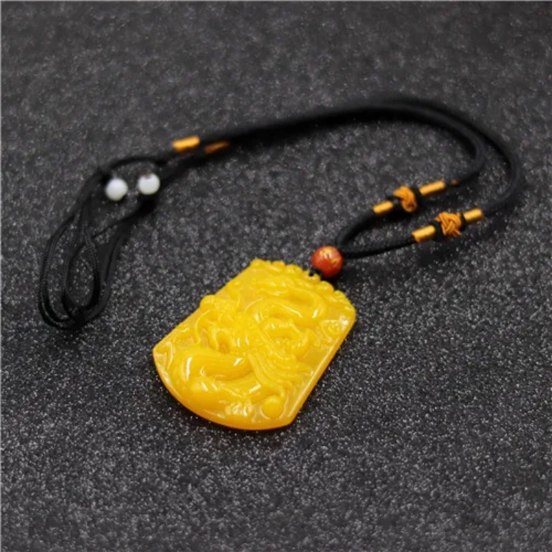 Atacado chinês amarelo jade dr - Men'S Yellow Accessories avaliação e preço