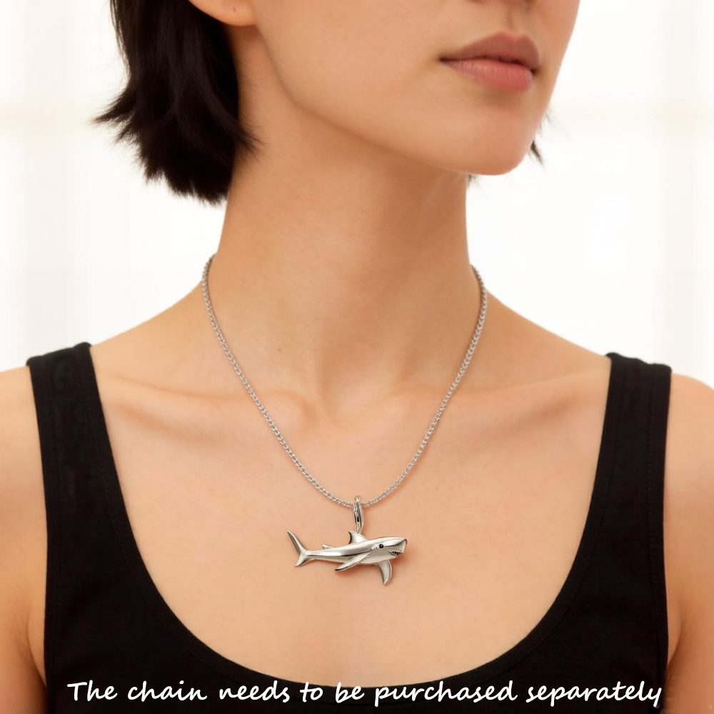 Pingente tubarão marca nova mo - Men'S Accessories Jewelry Brands avaliação e preço