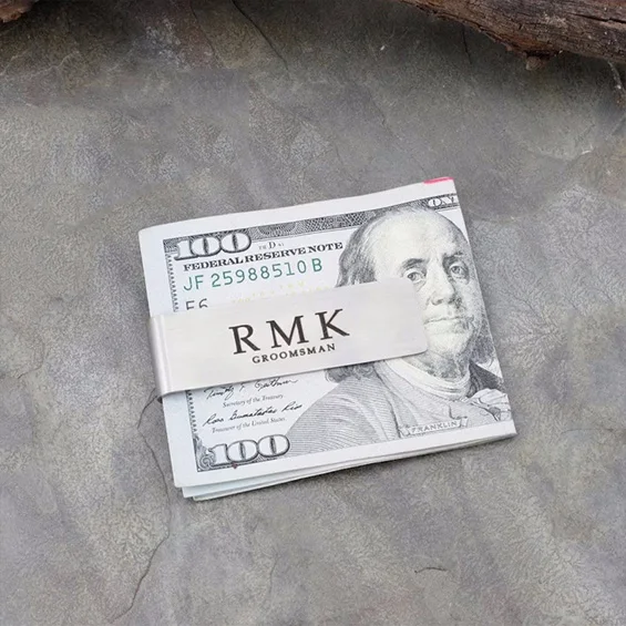 Clipe de Dinheiro Personalizad - Money Clip Slim avaliação e preço