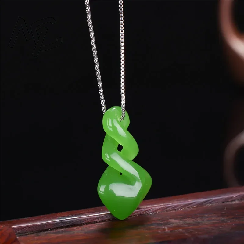 Natural hetian jade cor verde  - Men Accessories Hand avaliação e preço