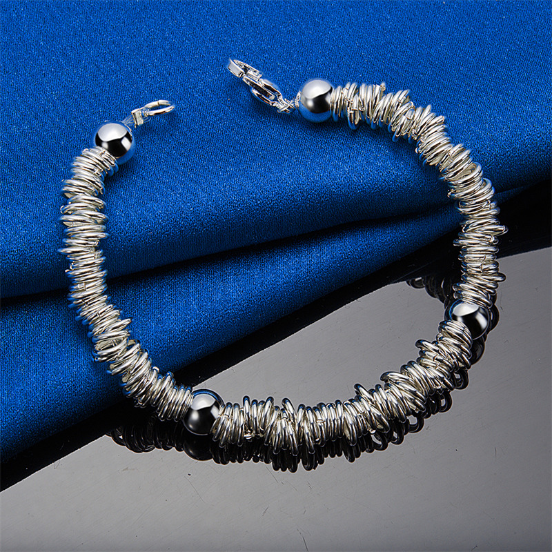 Pulseira de prata esterlina 92 - Men Accessories Ring And Bracelet avaliação e preço