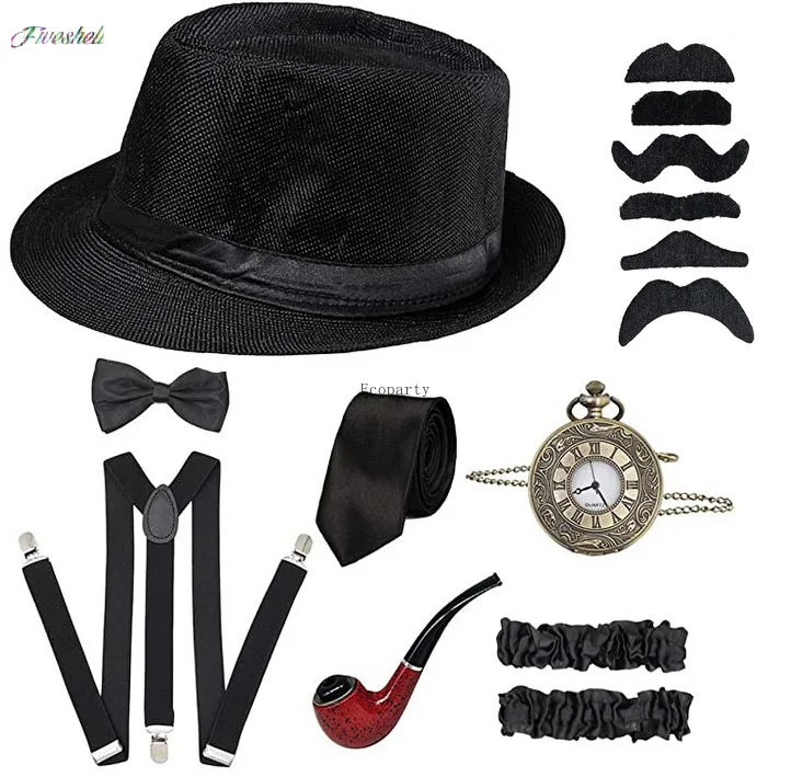 Festa de halloween grande gats - Men'S Accessories In The 1920S avaliação e preço