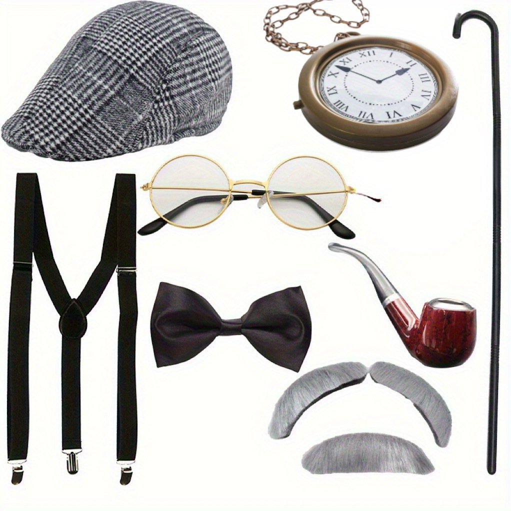 Fantasia Masculina Anos 20 Est - Men'S Accessories In The 1920S avaliação e preço