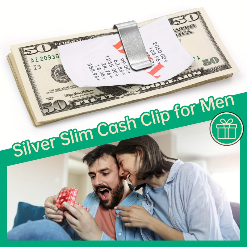 20PCS Carteira Slim de Aço Ino - Money Clip Slim avaliação e preço