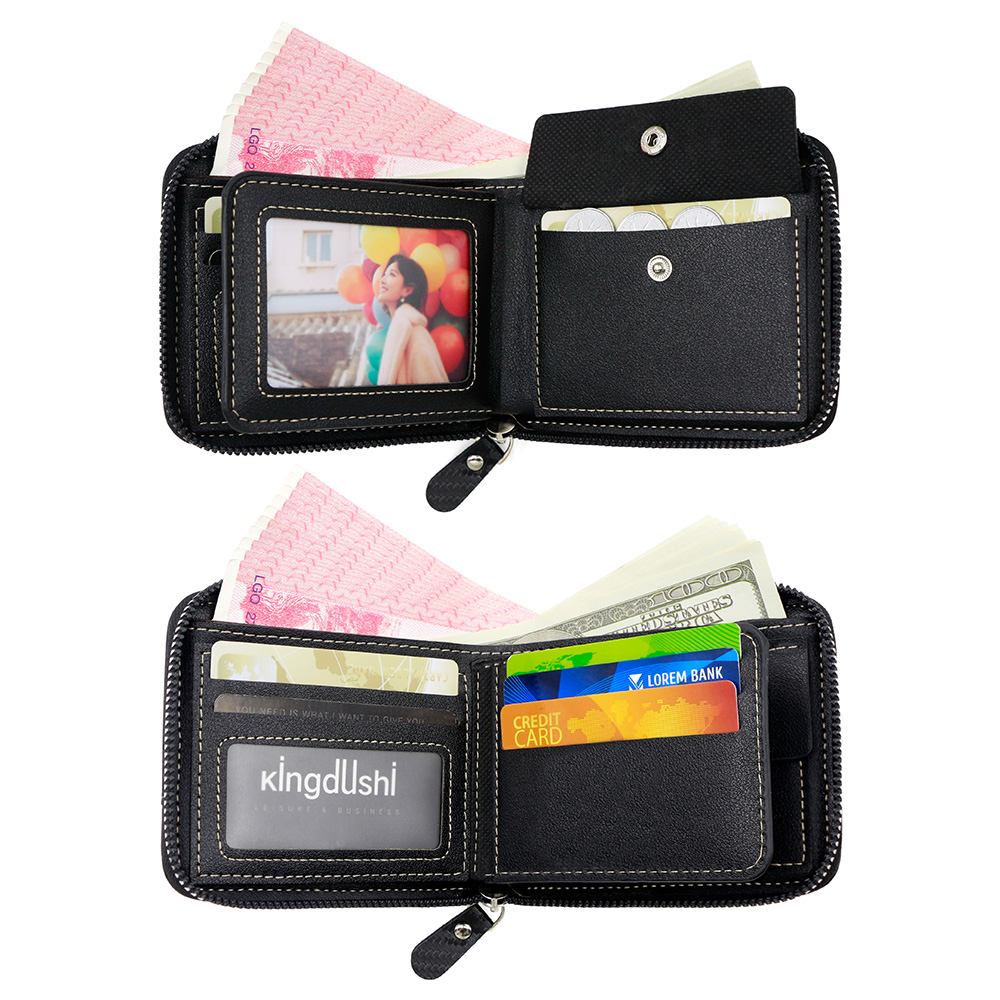Nova Carteira Masculina Curta  - Coin Holder Men avaliação e preço