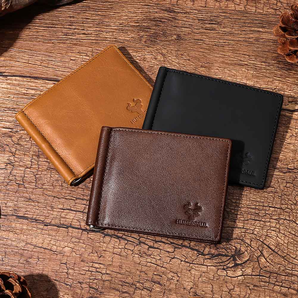 Carteira fina masculina de cou - Money Clip Slim avaliação e preço