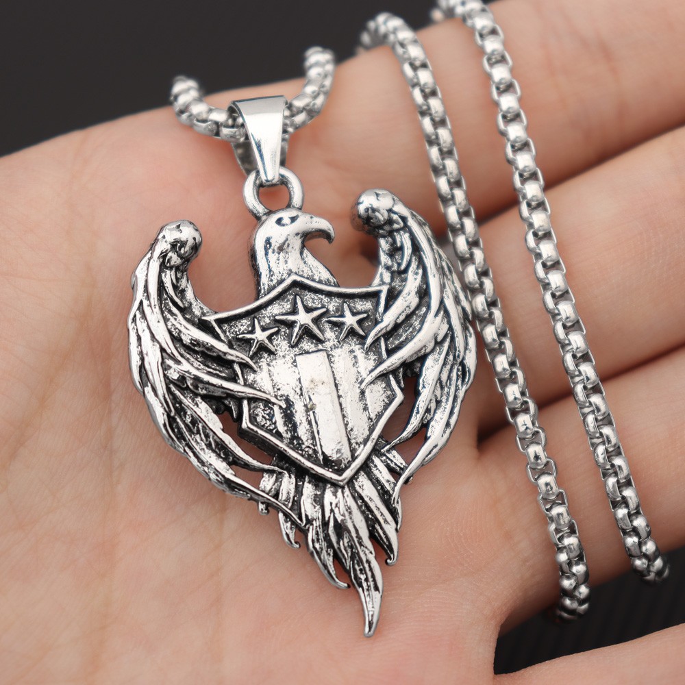 Águia de Três Estrelas Masculi - Men'S Accessories Jewelry Brands avaliação e preço