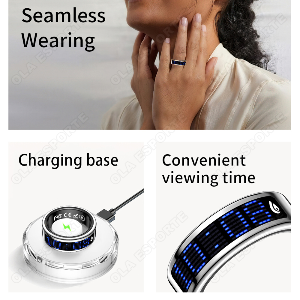 Novo Anel Inteligente Saudável - Young Men'S Accessories avaliação e preço