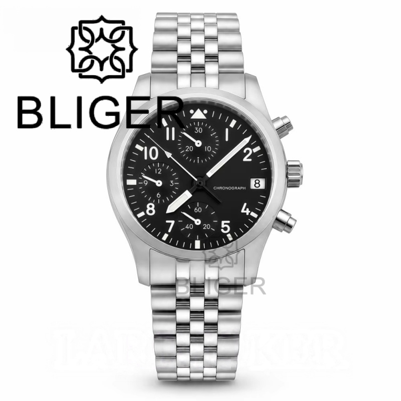 Relógio Cronógrafo Aviador BLI - Young Men'S Accessories avaliação e preço