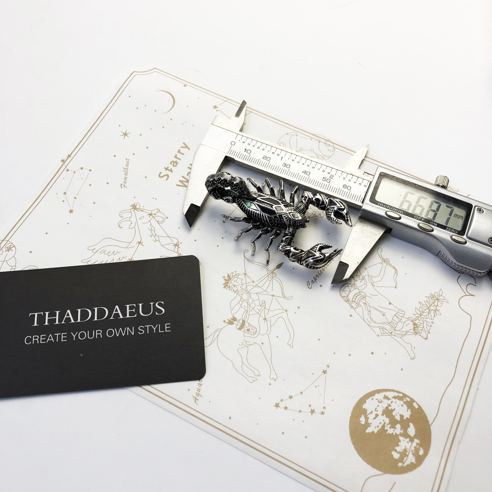 Pingente escorpião nova marca  - Men'S Accessories Jewelry Brands avaliação e preço