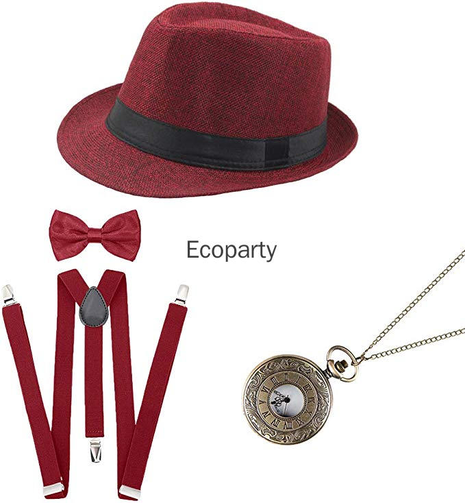 Carnaval festa rugido masculin - Men'S Accessories In The 1920S avaliação e preço