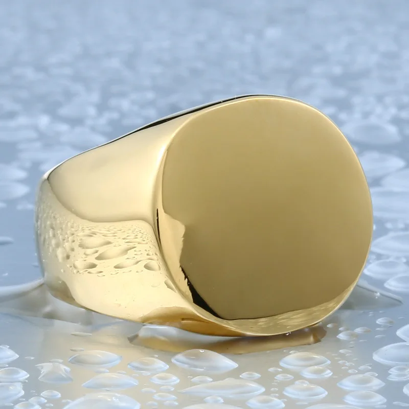 Signet Square Finger Rings for - Men'S Accessories Jewelry Brands avaliação e preço