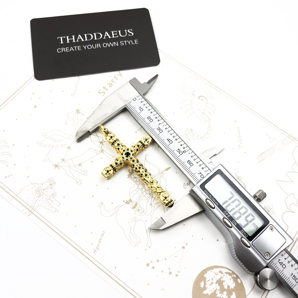 Grande pingente de cruz orname - Men'S Accessories Jewelry Brands avaliação e preço