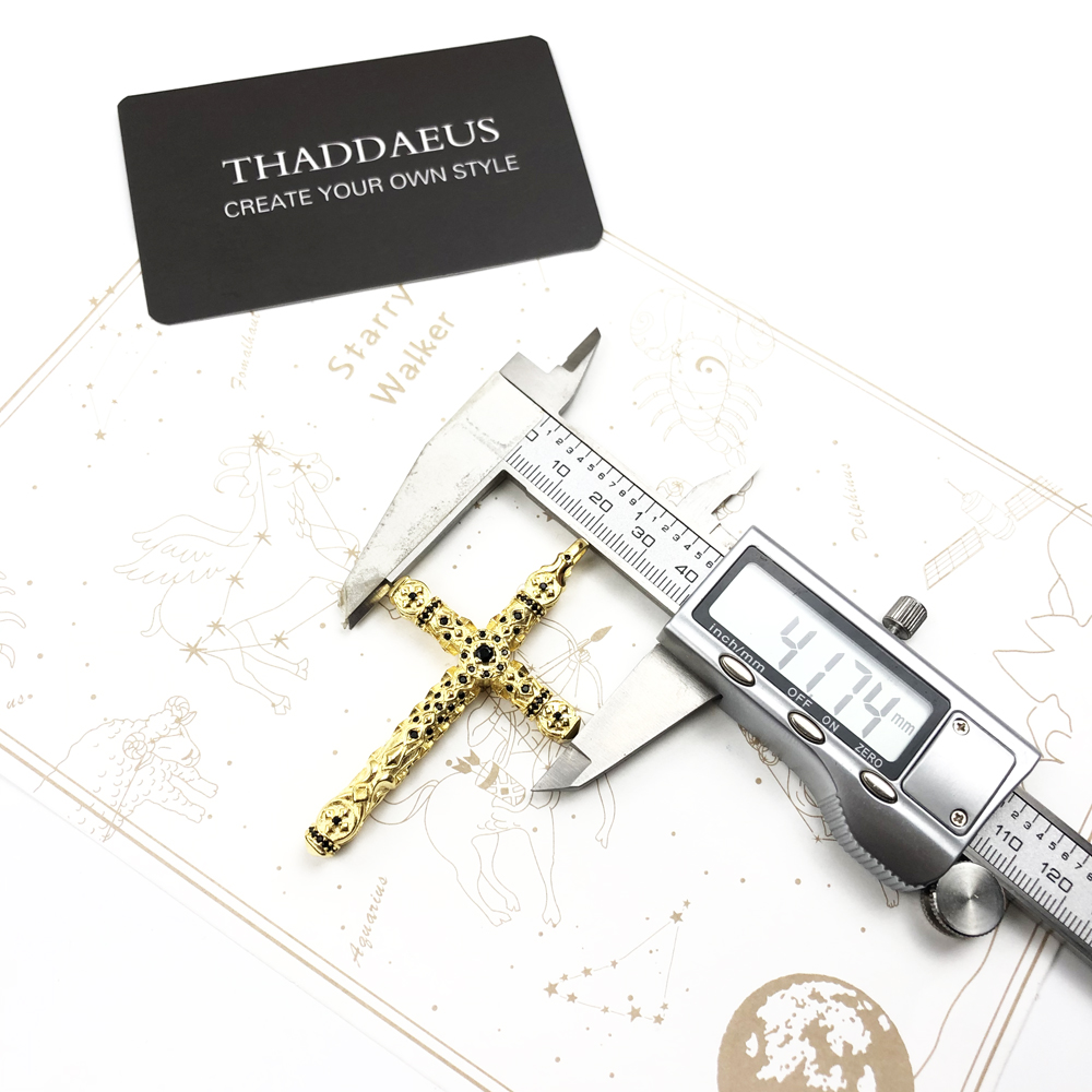 Grande pingente de cruz orname - Men'S Accessories Jewelry Brands avaliação e preço
