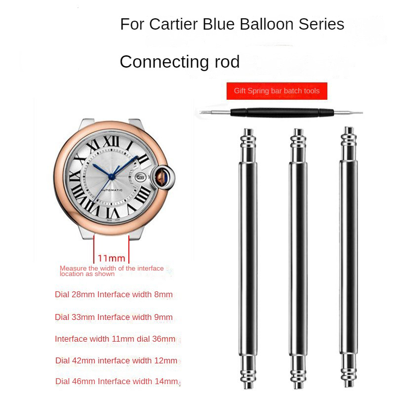 Barra de mola para cartier bal - Men'S Accessories London avaliação e preço